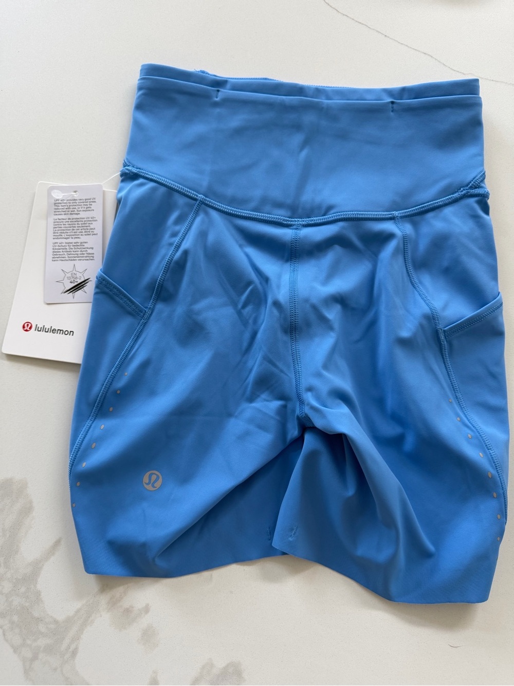 Lululemon Fast and Free HR Short 6" Pool Pockets Lightweight Stretch, Size 2